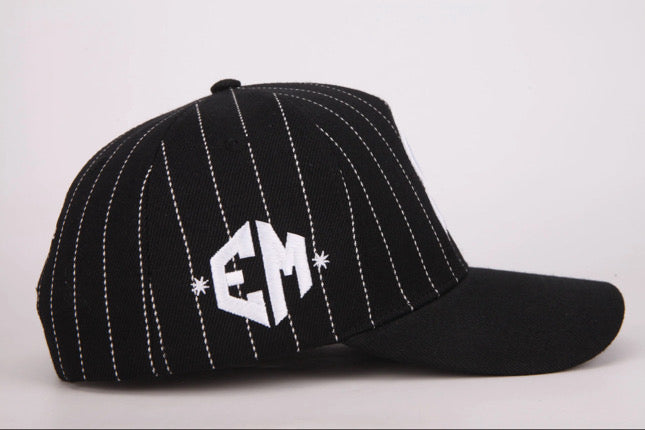 E.M Pinstripe SOX Hat