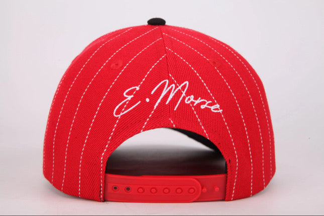 E.M Pinstripe SOX Hat