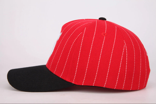 E.M Pinstripe SOX Hat