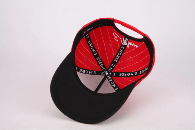 E.M Pinstripe SOX Hat