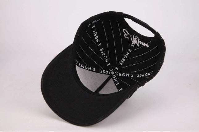E.M Pinstripe SOX Hat